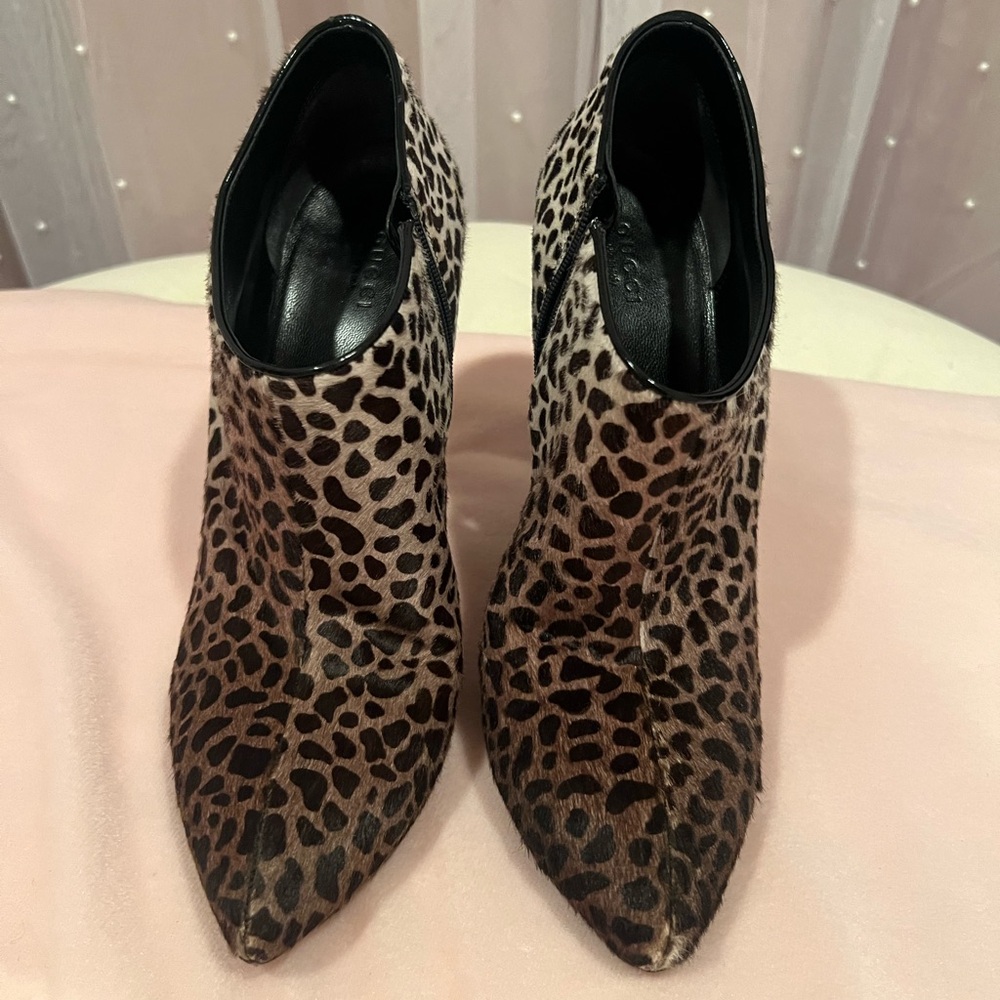 Gucci Pony-hair Booties - Picture 2 of 10